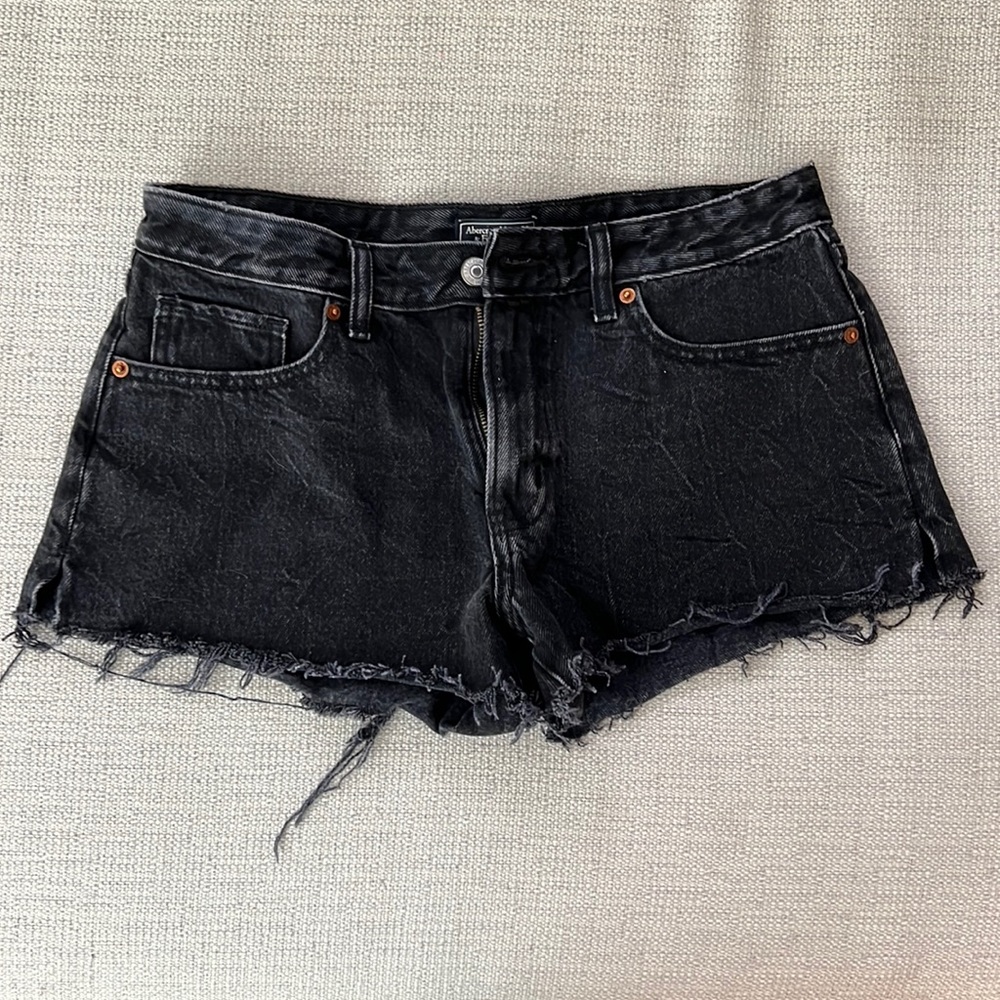 Abercrombie Low Rise Jean Shorts